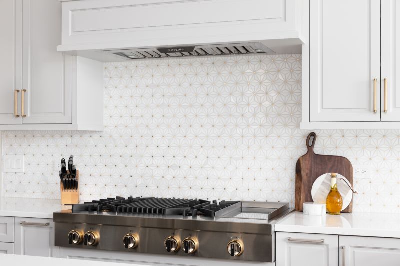 Stove Backsplash Installation